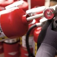 外国製消防機器の点検